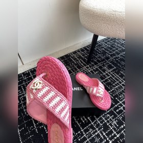 CHANEL Chanel 24ss Новая летняя модель плетеные сандалии с перемы