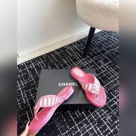 CHANEL Chanel 24ss Новая летняя модель плетеные сандалии с перемы