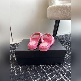 CHANEL Chanel 24ss Новая летняя модель плетеные сандалии с перемы