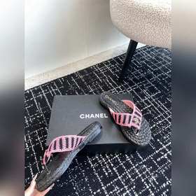 CHANEL Chanel 24ss Новая летняя модель плетеные сандалии с перемы
