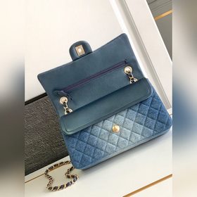 1112 Средний размер 2,55 Новая модель джинсовой сумки CHANEL CF24