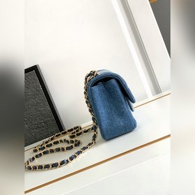 Модель 1116CHANEL Новая джинсовая сумка CF24s. Не правда ли, она 