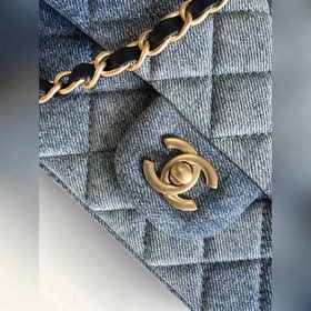 Модель 1116CHANEL Новая джинсовая сумка CF24s. Не правда ли, она 