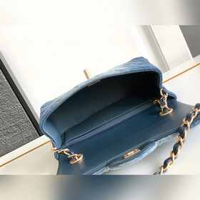 Модель 1116CHANEL Новая джинсовая сумка CF24s. Не правда ли, она 
