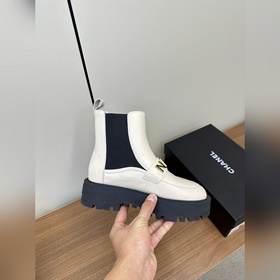 2025ss Chanel Ботинки-челси с толстой подошвой и буквой «L» 23ss