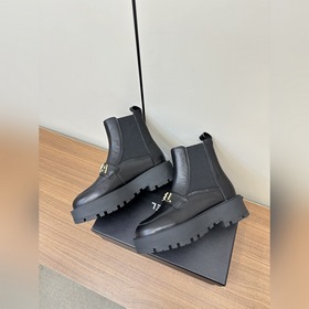 2025ss Chanel Ботинки-челси с толстой подошвой и буквой «L» 23ss