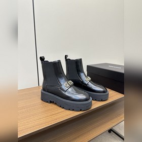 2025ss Chanel Ботинки-челси с толстой подошвой и буквой «L» 23ss