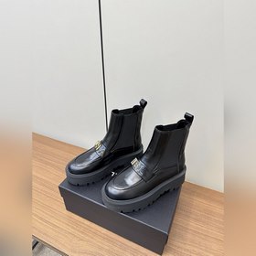 2025ss Chanel Ботинки-челси с толстой подошвой и буквой «L» 23ss