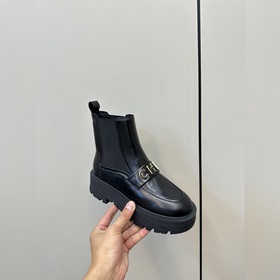 2025ss Chanel Ботинки-челси с толстой подошвой и буквой «L» 23ss