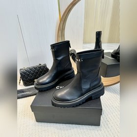 CHANEL Осень-зима 2024 Ботинки с буквой B Эти ботинки действитель