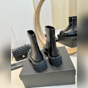 CHANEL Осень-зима 2024 Ботинки с буквой B Эти ботинки действитель