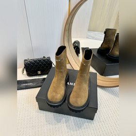 CHANEL Осень-зима 2024 Ботинки с буквой B Эти ботинки действитель