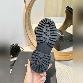 CHANEL Осень-зима 2024 Ботинки с буквой B Эти ботинки действитель