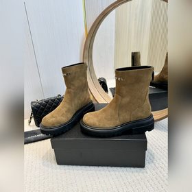 CHANEL Осень-зима 2024 Ботинки с буквой B Эти ботинки действитель