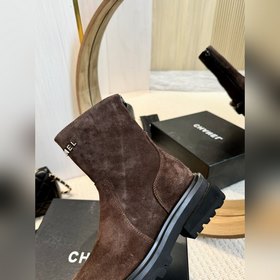CHANEL Осень-зима 2024 Ботинки с буквой B Эти ботинки действитель