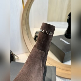 CHANEL Осень-зима 2024 Ботинки с буквой B Эти ботинки действитель