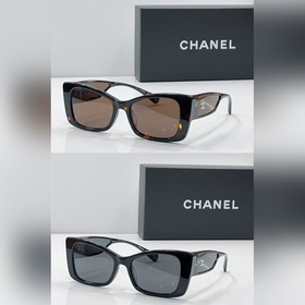 Квадратные прозрачные солнцезащитные очки Chanel Samaria. Классич