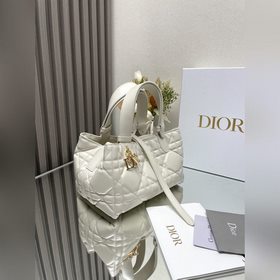 Подлинный товар DIORTOUJOURS Сумка (белая, маленькая) Эта сумка 