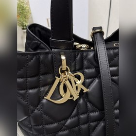 Подлинный продукт, высокое качество Сумка Dior Toujours (черная, 