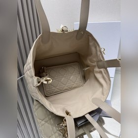 Подлинный продукт, высокое качество Сумка Dior Toujours (светло-а
