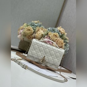 Подлинный продукт высокого качества сумка MISS DIOR «белая» Эта с