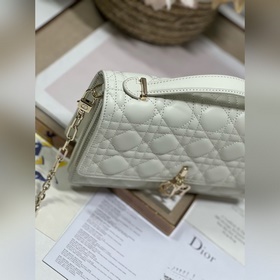 Подлинный продукт высокого качества сумка MISS DIOR «белая» Эта с