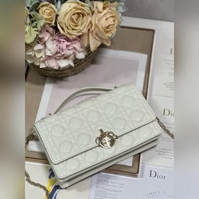Подлинный продукт высокого качества сумка MISS DIOR «белая» Эта с