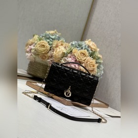 Подлинный продукт высокого качества сумка MISS DIOR «черная» Эта 