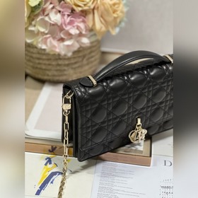 Подлинный продукт высокого качества сумка MISS DIOR «черная» Эта 