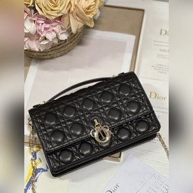 Подлинный продукт высокого качества сумка MISS DIOR «черная» Эта 