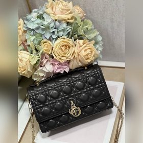 Подлинный продукт высокого качества сумка MISS DIOR «черная» Эта 
