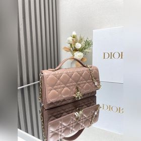 Подлинный продукт, высококачественная версия Lady Dior сумочка-к