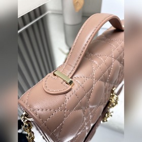 Подлинный продукт, высококачественная версия Lady Dior сумочка-к