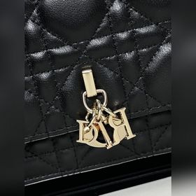 Подлинный продукт, высокое качество Lady Dior сумочка-клатч «Чер