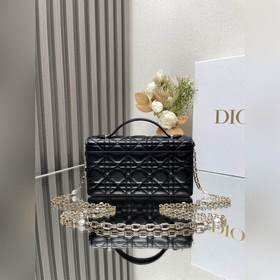 Подлинный продукт, высокое качество Lady Dior сумочка-клатч «Чер