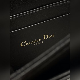 Подлинный продукт, высокое качество Lady Dior сумочка-клатч «Чер