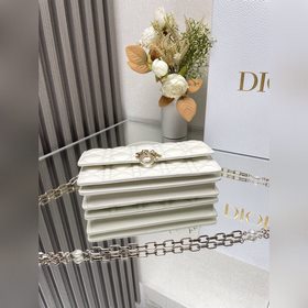 Подлинный продукт, высокое качество Lady Dior сумочка-клатч «бел