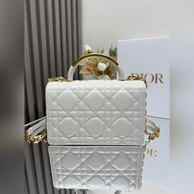 Подлинный продукт, высокое качество Новая большая сумка Dior Ange