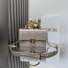 Подлинный продукт, высокое качество Новая большая сумка Dior Ange