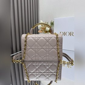 Подлинный продукт, высокое качество Новая большая сумка Dior Ange
