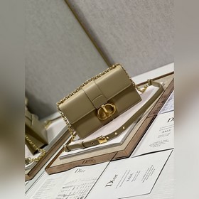 Подлинный Dior. r 30 Montaigne East-West сумка с цепочкой Эта су