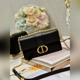 Подлинный Dior. r 30 Montaigne East-West сумка с цепочкой и отпеч