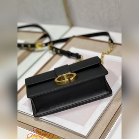 Подлинный Dior. r 30 Montaigne East-West сумка с цепочкой и отпеч