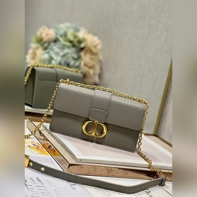 Подлинный Dior. r 30 Montaigne East-West сумка с цепочкой и отпеч