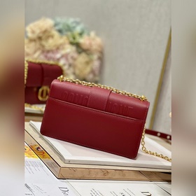 Подлинный Dior. r 30 Montaigne East-West сумка с цепочкой и отпеч