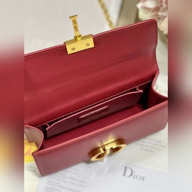Подлинный Dior. r 30 Montaigne East-West сумка с цепочкой и отпеч