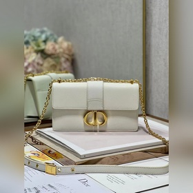 Подлинный Dior. r 30 Montaigne East-West сумка с цепочкой и отпеч