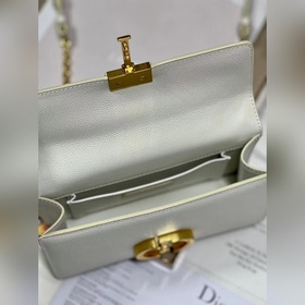 Подлинный Dior. r 30 Montaigne East-West сумка с цепочкой и отпеч