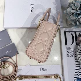Подлинный продукт  Dior Mini lady classic серия Диана всегда бы