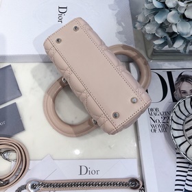 Подлинный продукт  Dior Mini lady classic серия Диана всегда бы